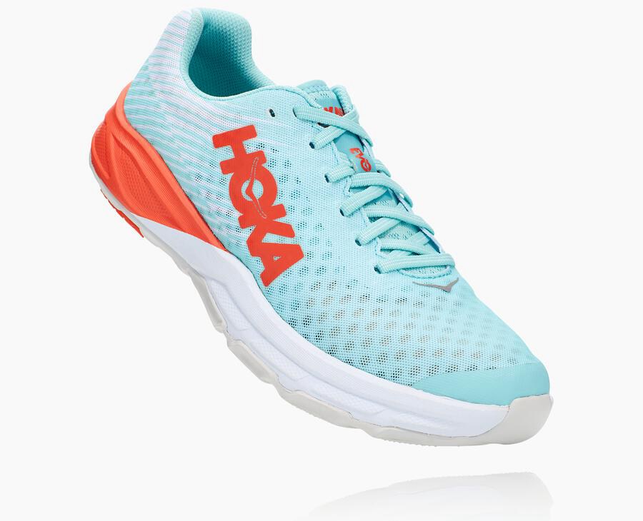 Zapatillas Running Hoka One One Mujer - Evo Carbon Rocket - Azules - BRC082693